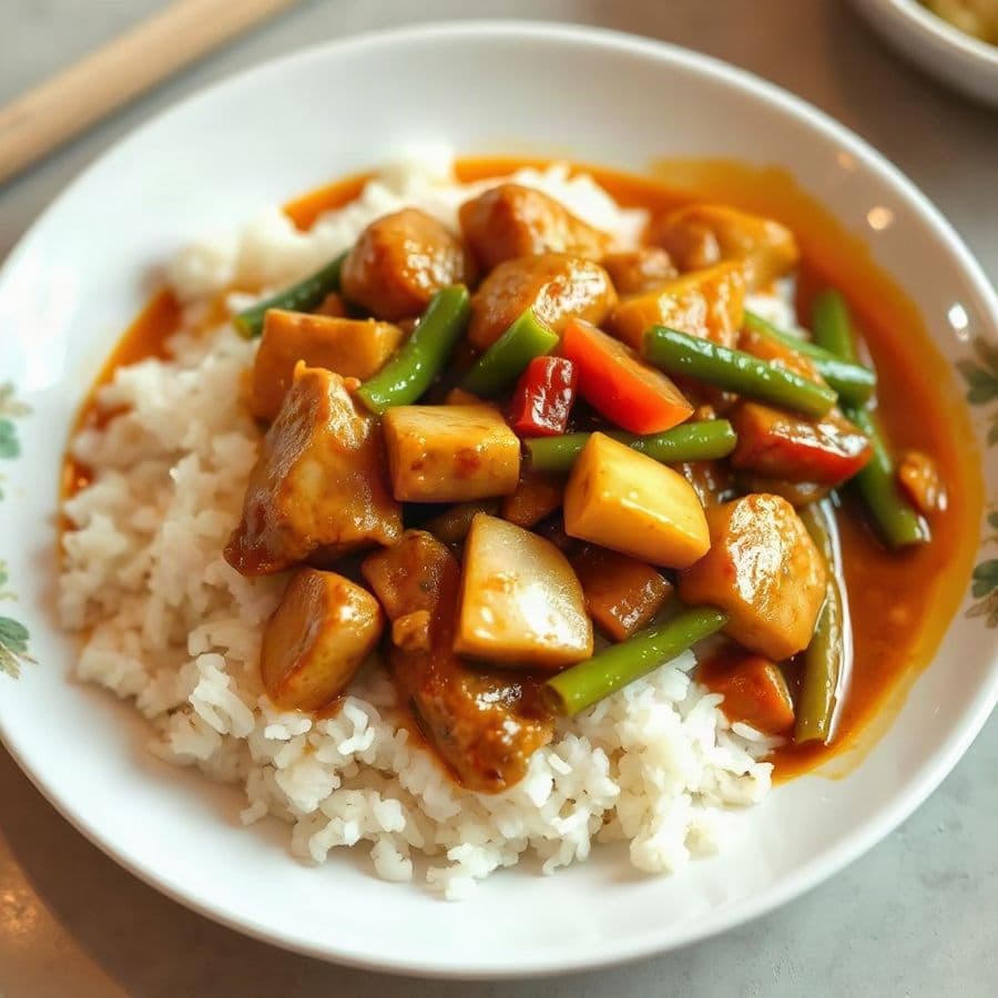 35. Curry Chicken