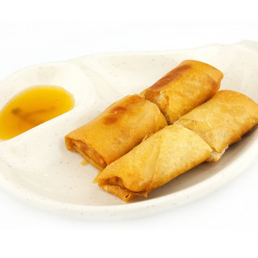 A4. Deep Fried Vegetable Spring Rolls