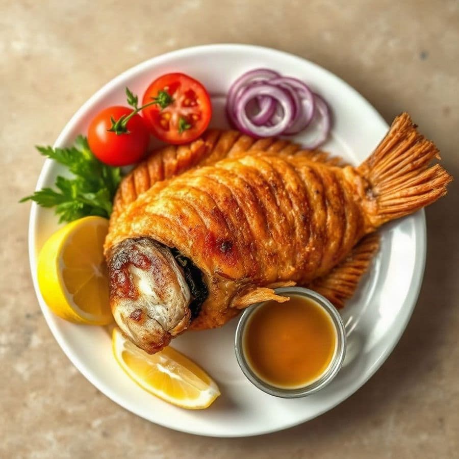 9. Deep Fried Tilapia